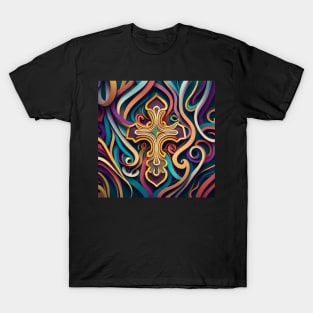 Copy of Ethiopian Cross Fashion t-shirt T-Shirt